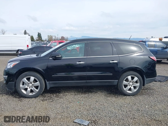 2017 Chevrolet Traverse Premier with VIN 1GNKVJKD7HJ302253, listed as a IAAI auction lot 41755128 with 97,976 mi miles and . Bid and sale history available at DreamBid. Image 14.