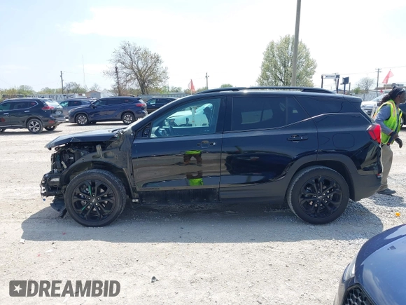 2020 GMC Terrain SLE with VIN 3GKALMEV4LL174737, listed as a IAAI auction lot 42143733 with 108,759 mi miles and . Bid and sale history available at DreamBid. Image 15.