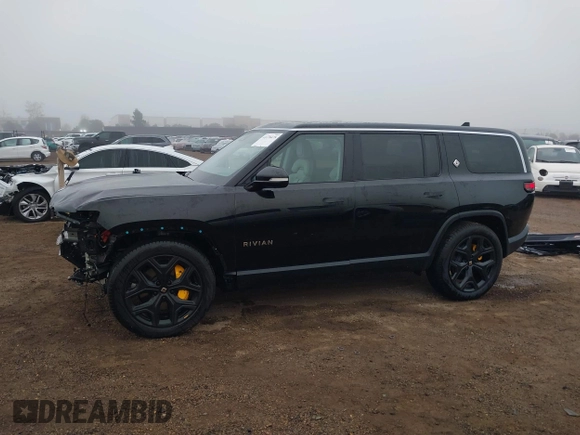 2024 Rivian R1S Adventure with VIN 7PDSGABA1RN035557, listed as a IAAI auction lot 41170478 with 5,210 mi miles. Bid and sale history available at carsss.com. Image 15.
