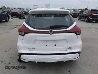 2024 Nissan Kicks SR with VIN 3N1CP5DV2RL490973, listed as a Copart auction lot 50377055 with 3,408 mi miles and Salvage Title. Bid and sale history available at DreamBid. Image 6.