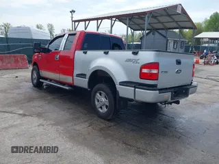 2008 Ford F-150 XLT with VIN 1FTPX14588FA31947, listed as a IAAI auction lot 42016845 with 129,723 mi miles. Bid and sale history available at carsss.com. Image 3.