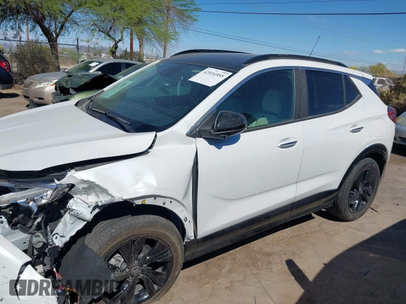 2024 Buick Encore GX Sport Touring with VIN KL4AMDSLXRB080801, listed as a IAAI auction lot 42034955 with 2,743 mi miles and . Bid and sale history available at DreamBid. Image 14.