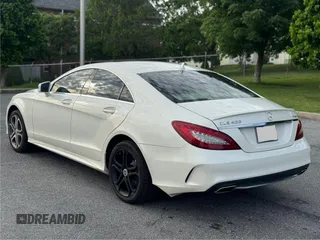 2015 Mercedes-Benz CLS 400 with VIN WDDLJ6HB3FA134089, listed as a Copart auction lot 57528665 with 107,996 mi miles and Clean title. Bid and sale history available at DreamBid. Image 3.