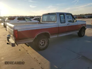 1993 Ford F-150 with VIN 1FTEX15N4PKA51088, listed as a Copart auction lot 87699725 with 205,449 mi miles and Salvage Title. Bid and sale history available at carsss.com. Image 3.