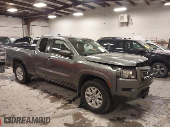 2022 Nissan Frontier S with VIN 1N6ED1CL7NN652532, listed as a IAAI auction lot 41637276 with 49,338 mi miles and . Bid and sale history available at DreamBid. Image 1.