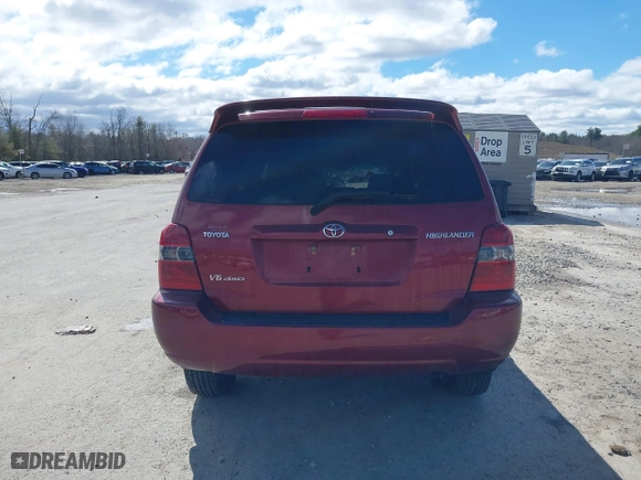 2007 Toyota Highlander w/3rd Row with VIN JTEEP21A170228132, listed as a IAAI auction lot 41900827 with 257,410 mi miles. Bid and sale history available at carsss.com. Image 15.