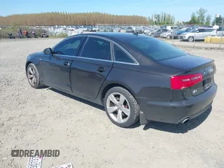 2012 Audi A6 3.0T Premium Plus with VIN WAUGGAFC3CN075992, listed as a IAAI auction lot 42036155 with 183,986 mi miles. Bid and sale history available at carsss.com. Image 3.