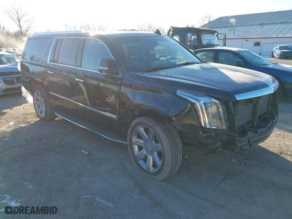 2018 Cadillac Escalade ESV Luxury with VIN 1GYS4HKJ2JR381357, listed as a IAAI auction lot 41274678 with NaN miles. Bid and sale history available at carsss.com. Image 1.