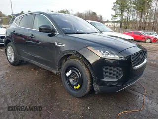 2018 Jaguar E-Pace SE with VIN SADFP2FX7J1Z32234, listed as a IAAI auction lot 41556591 with 40,991 mi miles and . Bid and sale history available at DreamBid. Image 1.