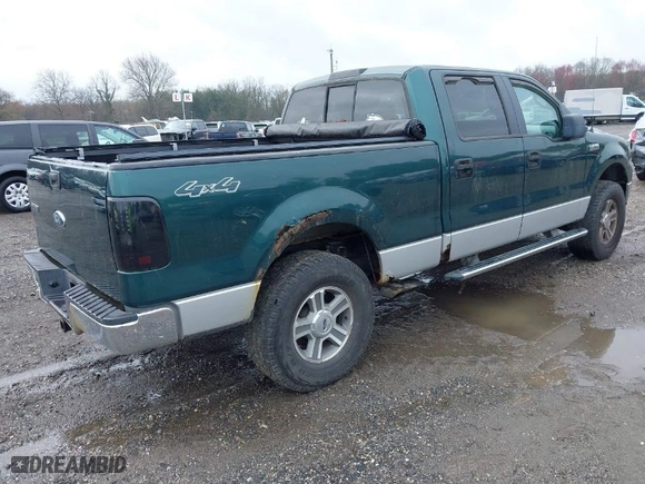 2007 Ford F-150 XLT with VIN 1FTPW14V67FA85541, listed as a IAAI auction lot 41942218 with 162,945 mi miles. Bid and sale history available at carsss.com. Image 4.