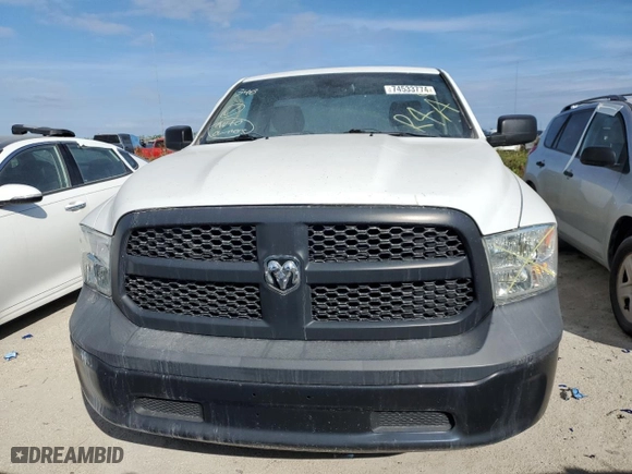2019 Ram 1500 Classic Tradesman with VIN 3C6JR6DG5KG708125, listed as a Copart auction lot 83924524 with 0 mi miles and Salvage Title. Bid and sale history available at carsss.com. Image 5.