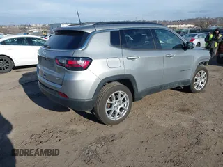 2023 Jeep Compass Latitude Lux с VIN 3C4NJDFNXPT502492, выставлен на аукционе IAAI как лот 41597253 с пробегом 18 747 миль миль и . История ставок и продаж доступна на DreamBid. Изображение 4.