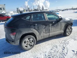 2024 Hyundai Kona SE with VIN KM8HACAB0RU163640, listed as a Copart auction lot 45955085 with 12,445 mi miles and Salvage Title. Bid and sale history available at carsss.com. Image 3.