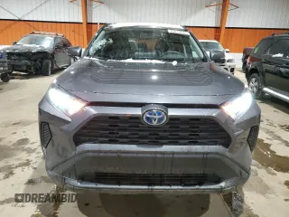 2024 Toyota RAV4 Hybrid XLE Premium with VIN 2T3BWRFV4RW189355, listed as a Copart auction lot 85818624 with 32,504 mi miles and Salvage Title. Bid and sale history available at DreamBid. Image 5.
