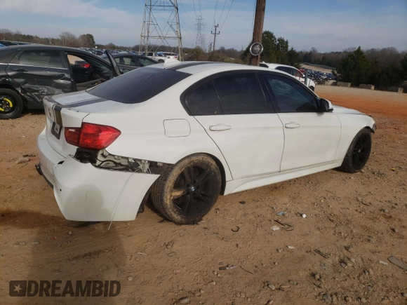 2014 BMW 3 Series 335i with VIN WBA3A9G52ENS65462, listed as a Copart auction lot 86523644 with 158,824 mi miles and Salvage Title. Bid and sale history available at carsss.com. Image 3.