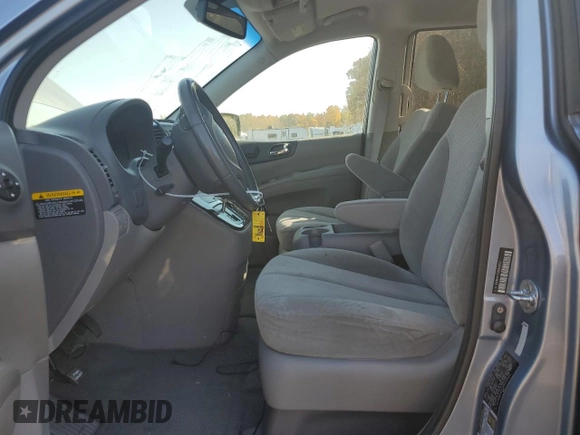 2011 Kia Sedona EX with VIN KNDMH4C75B6400923, listed as a Copart auction lot 75855444 with 76,205 mi miles and Salvage Title. Bid and sale history available at carsss.com. Image 7.