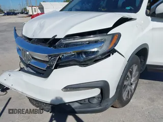 2020 Honda Pilot EX-L with VIN 5FNYF5H50LB020477, listed as a IAAI auction lot 40950652 with 1 mi miles. Bid and sale history available at carsss.com. Image 17.