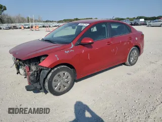 2018 Kia Rio S with VIN 3KPA24AB3JE086046, listed as a Copart auction lot 75335714 with 87,637 mi miles and Salvage Title. Bid and sale history available at carsss.com. Image 1.