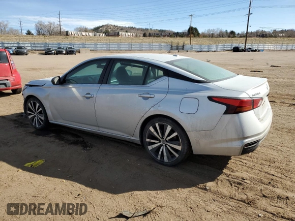 2021 Nissan Altima 2.5 SR with VIN 1N4BL4CV1MN309876, listed as a Copart auction lot 48847445 with 75,351 mi miles and Salvage Title. Bid and sale history available at carsss.com. Image 2.