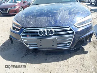 2018 Audi S5 Premium Plus z VIN WAUP4AF54JA027142, wystawiony jako IAAI lot #41856305 z przebiegiem 66 742 mil mil oraz . Historia ofert i sprzedaży dostępna na DreamBid. Obrazek 6.