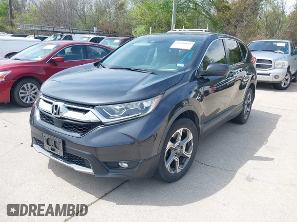 2019 Honda CR-V EX with VIN 5J6RW1H51KA013410, listed as a IAAI auction lot 41896830 with 119,099 mi miles. Bid and sale history available at carsss.com. Image 2.
