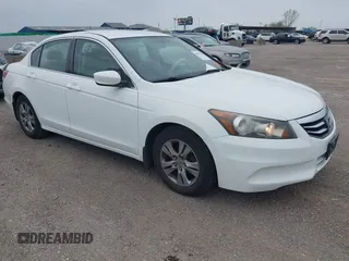 2012 Honda Accord LX Premium z VIN 1HGCP2F48CA194792, wystawiony jako IAAI lot #41918510 z przebiegiem 111 213 mil mil oraz . Historia ofert i sprzedaży dostępna na DreamBid. Obrazek 1.