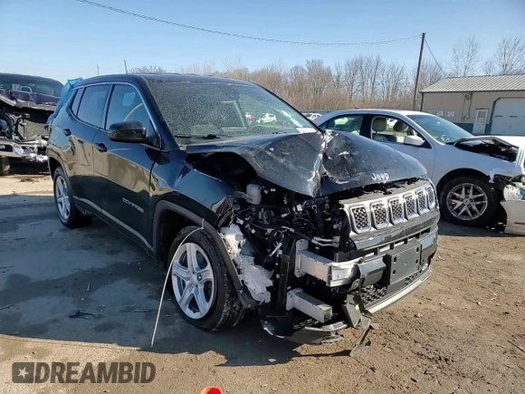 2023 Jeep Compass Sport z VIN 3C4NJDAN8PT531917, wystawiony jako Copart lot #46543835 z przebiegiem 28 762 mil mil oraz Szkoda całkowita • Salvage title. Historia ofert i sprzedaży dostępna na DreamBid. Obrazek 11.