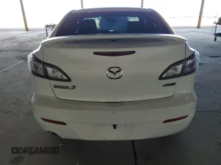 2011 Mazda Mazda3 i Sport with VIN JM1BL1UF5B1383693, listed as a Copart auction lot 53844125 with 92,009 mi miles and Salvage Title. Bid and sale history available at carsss.com. Image 6.