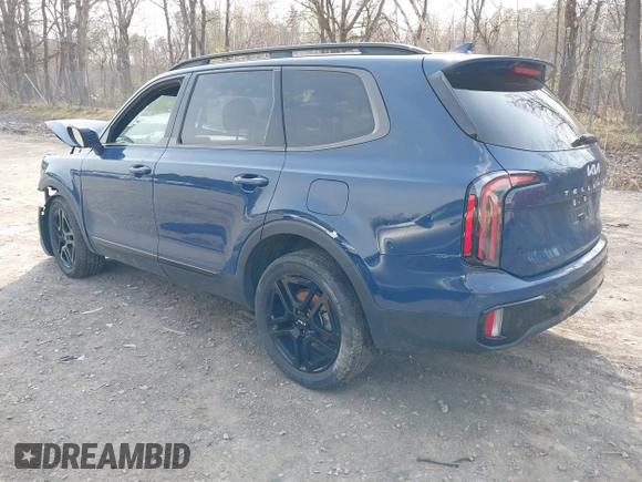 2024 Kia Telluride EX X-Line with VIN 5XYP3DGC7RG468876, listed as a IAAI auction lot 42122622 with 29,416 mi miles and . Bid and sale history available at DreamBid. Image 3.