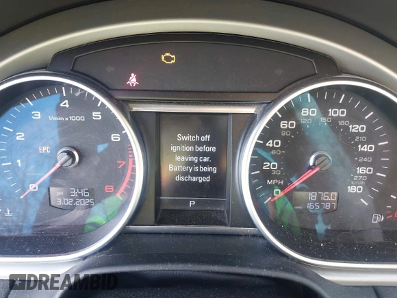 2015 Audi Q7 S line Prestige with VIN WA1DGAFEXFD023710, listed as a IAAI auction lot 41499428 with 165,787 mi miles and . Bid and sale history available at DreamBid. Image 7.