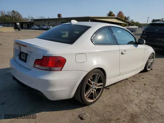 2011 BMW 1 Series 135i with VIN WBAUC9C56BVM10308, listed as a Copart auction lot 75651094 with 130,433 mi miles and Clean Title. Bid and sale history available at carsss.com. Image 3.