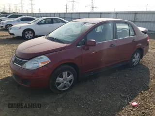 2008 Nissan Versa 1.8 S with VIN 3N1BC11E58L417857, listed as a Copart auction lot 70824094 with 163,032 mi miles and Salvage Title. Bid and sale history available at carsss.com. Image 1.