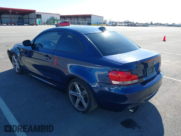 2010 BMW 1 Series 135i with VIN WBAUC7C58AVK96377, listed as a IAAI auction lot 41666512 with 136,890 mi miles and . Bid and sale history available at carsss.com. Image 3.