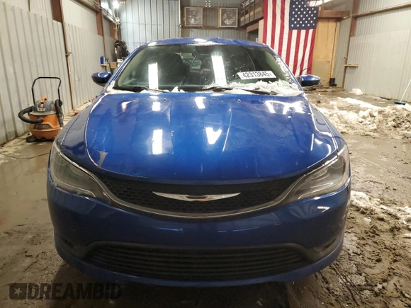 2017 Chrysler 200 Touring with VIN 1C3CCCFB1HN501934, listed as a Copart auction lot 42313845 with 124,279 mi miles and Salvage Title. Bid and sale history available at carsss.com. Image 5.