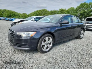2012 Audi A6 Premium Plus with VIN WAUGGAFC6CN054165, listed as a Copart auction lot 62527695 with 55,592 mi miles and Clean title. Bid and sale history available at DreamBid. Image 1.