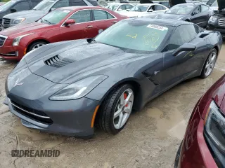 2014 Chevrolet Corvette 1LT with VIN 1G1YB2D74E5116031, listed as a Copart auction lot 74008254 with Not provided miles and Non repairable. Bid and sale history available at DreamBid. Image 1.