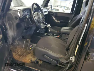 2015 Jeep Wrangler Unlimited Sahara with VIN 1C4BJWEG3FL614305, listed as a Copart auction lot 53685545 with 152,295 mi miles and Clean Title. Bid and sale history available at carsss.com. Image 7.