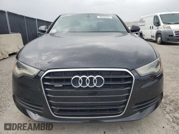 2012 Audi A6 Premium Plus with VIN WAUGGAFC4CN148934, listed as a Copart auction lot 56935325 with 113,050 mi miles and Non repairable. Bid and sale history available at DreamBid. Image 5.