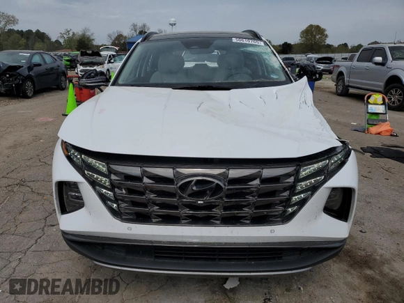 2022 Hyundai Tucson Limited with VIN 5NMJE3AE0NH025635, listed as a Copart auction lot 50610765 with 49,587 mi miles and Salvage Title. Bid and sale history available at carsss.com. Image 5.