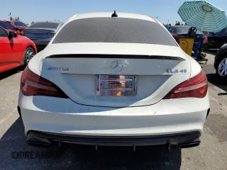 2018 Mercedes-Benz CLA with VIN WDDSJ5CB2JN562556, listed as a Copart auction lot 59077804 with 50,834 mi miles and Salvage Title. Bid and sale history available at carsss.com. Image 6.