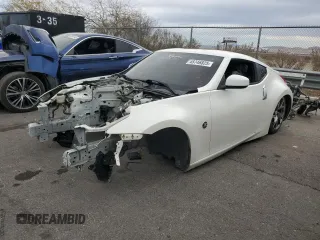 2014 Nissan 370Z with VIN JN1AZ4EH1EM631486, listed as a Copart auction lot 48746825 with 0 mi miles and Salvage Title. Bid and sale history available at carsss.com. Image 1.