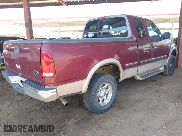 1998 Ford F-150 with VIN 1FTZX18WXWNC06973, listed as a IAAI auction lot 42442733 with 196,754 mi miles and . Bid and sale history available at DreamBid. Image 4.