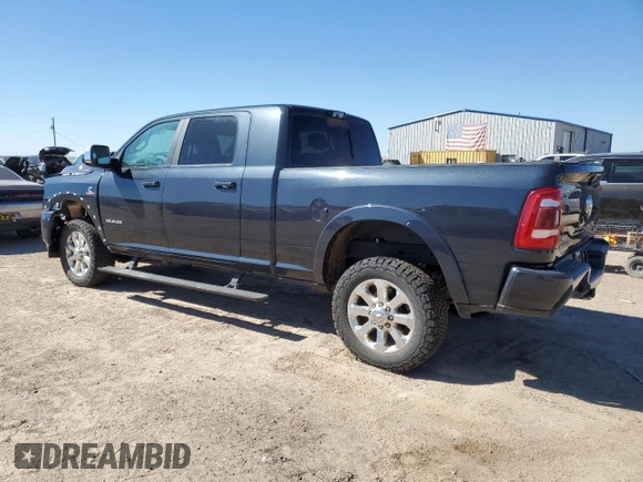 2021 Ram 2500 Laramie with VIN 3C6UR5NL2MG545598, listed as a Copart auction lot 72731594 with 49,554 mi miles and Salvage Title. Bid and sale history available at carsss.com. Image 2.