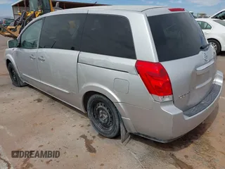 2009 Nissan Quest with VIN 5N1BV28U39N107777, listed as a IAAI auction lot 41774389 with 194,902 mi miles and . Bid and sale history available at DreamBid. Image 3.