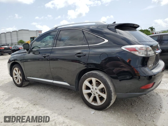 2010 Lexus RX 350 with VIN JTJZK1BA8A2401361, listed as a Copart auction lot 60105585 with 137,971 mi miles and Clean title. Bid and sale history available at DreamBid. Image 2.
