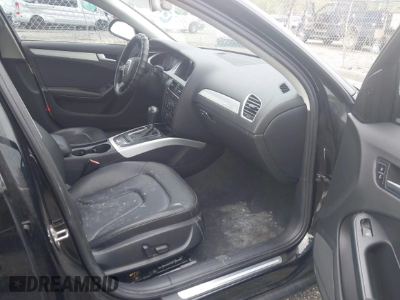 2012 Audi A4 Premium with VIN WAUBFAFLXCN009730, listed as a IAAI auction lot 42258840 with 136,325 mi miles and . Bid and sale history available at DreamBid. Image 5.