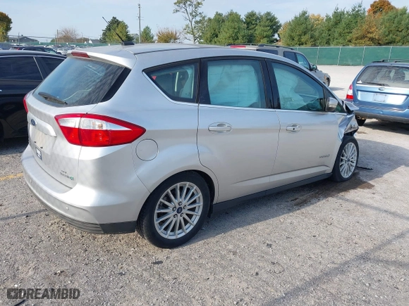 2015 Ford C-Max Hybrid SEL with VIN 1FADP5BU0FL111493, listed as a IAAI auction lot 40675780 with 99,891 mi miles. Bid and sale history available at carsss.com. Image 4.