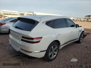 2021 Genesis GV80 with VIN KMUHBDSB2MU039963, listed as a Copart auction lot 45030015 with 86,681 mi miles and Salvage Title. Bid and sale history available at carsss.com. Image 3.