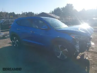 2016 Hyundai Tucson Eco with VIN KM8J3CA21GU116416, listed as a IAAI auction lot 41808648 with 64,797 mi miles. Bid and sale history available at carsss.com. Image 14.