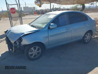 2008 Hyundai Accent GLS with VIN KMHCN46C28U230274, listed as a IAAI auction lot 42427490 with 150,436 mi miles and . Bid and sale history available at DreamBid. Image 2.